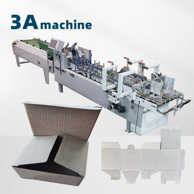 Werkingssnelheid 230 m/min Papiervormmachine 3ACQ 580E High Speed Folding Glue Machine