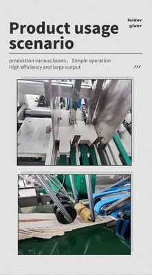 Snelheid envelop kleefmachine met 230m/min werkingssnelheid en breed papiergroottebereik