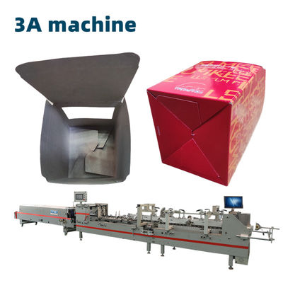 SHH800AG-2 Automatische vouwlijm voor papierlijmmachine 9.0m * 1.2m * 1.3m Gordel
