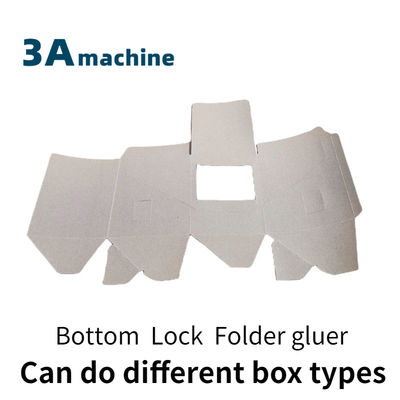 Bottom Lock en Side Glue Industrial Folder Gluer voor Fabricage Plant SHH-800AG-2