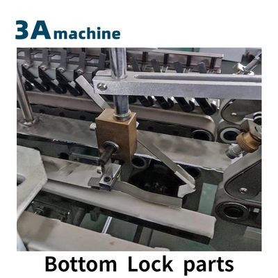 SHH-800AG-2 Automatische vouwlijmmachine voor het vouwen van onderste vergrendeling en zijlijm