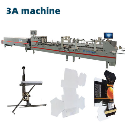 3A PLC SHH 800AG-2 Automatische ondervergrendeling Gluer voor pakketten met zes hoeken