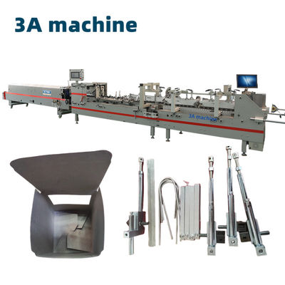 Gemakkelijk te bedienen SHH 800AG-2 Automatische Bottom Lock Turkey Folder Gluer Carton Machine