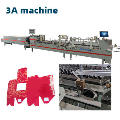 Gemakkelijk te bedienen SHH 800AG-2 Automatische Bottom Lock Turkey Folder Gluer Carton Machine
