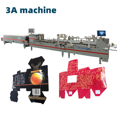 800AG-2 Automatische onderste slot folder Gluer met snelheid Flexo-printer-Folder-Gluer zh700d