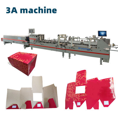 800 mm lijmmachine voor het plakken van slot-bodemmappen en doosvouwmachine SHH 800AG-2