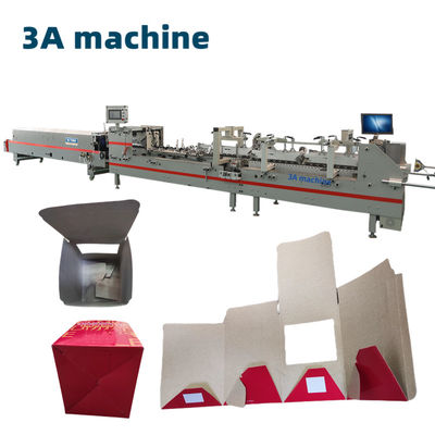 Drukkerijen Speed SHH 800AG-2 Automatische onder slot Mini Box Folder Glue Machine