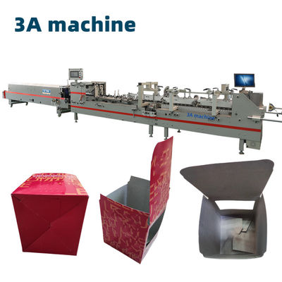 SHH 800AG-2 Automatische bodem slot lijmmachine voor snelle en nauwkeurige doos assemblage