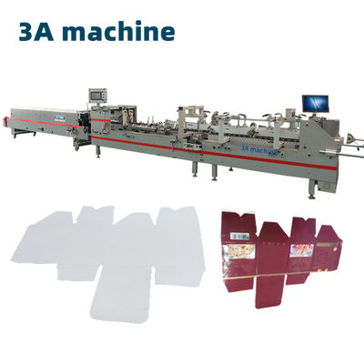 SHH 800AG-2 Automatische papieren lunchbox Gluing Folder Machine Gemakkelijk te maken en te produceren