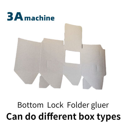 SHH 800AG-2 Automatische papieren lunchbox Gluing Folder Machine Gemakkelijk te maken en te produceren
