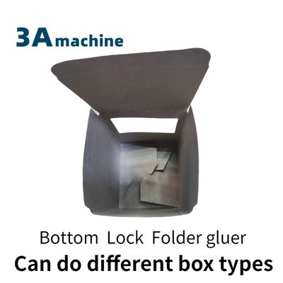 SHH 800AG-2 Automatische papieren lunchbox Gluing Folder Machine Gemakkelijk te maken en te produceren