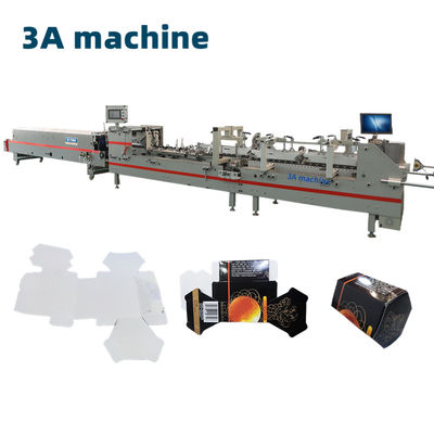 SHH 800AG-2 Automatische onder slot vouwdoos Kleefmachine voor geschikte papieren dozen
