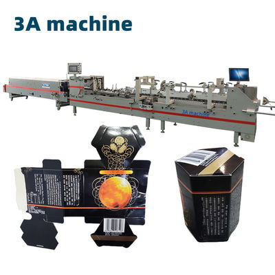 SHH 800AG-2 Automatische bodem slot koffiebeker mouw folder Gluer Machine met ontwerp