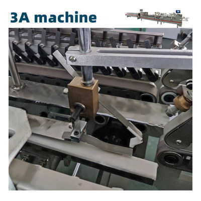 SHH 800AG-2 Automatische bodem slot Frans Fries Box Folder Gluer Machine voor papier materiaal