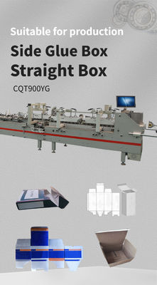 CQT-900YG-2 voorgevouwen onderste slot dubbele stukken automatische gegolfde plaat folder gluurmachine
