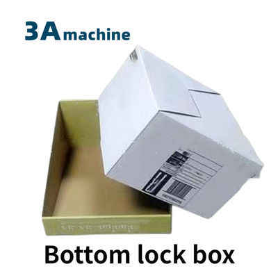CQT900YG-2 voorgevouwen onder slot wegneembak maken machine voor kleine dozen