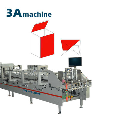 CQT 900YG-2 voorgevouwen onderste vergrendeling gegolfde doos slot onderste plakmachine