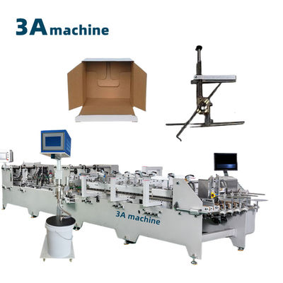 CQT 900YG-2 voorgevouwen onder slot automatische gegolfde karton folder Gluer Machine