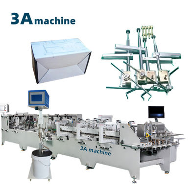 CQT 900YG-2 Hoogproductieve voorgevouwen onder slot gegolfde doos vervaardigingsmachine
