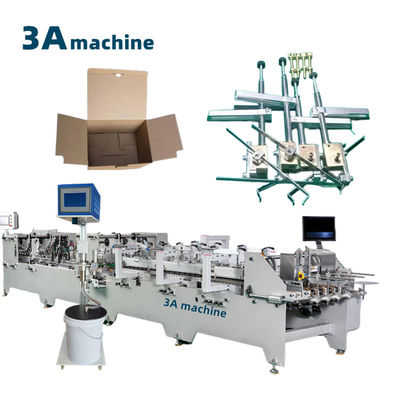 CQT 900YG-2 Voorgevouwen Bottom Lock Paper Box Folder Gluer Envelopes Gluing Machine