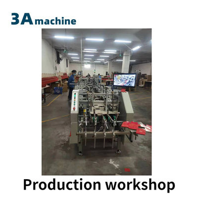 CQT 650JYG Crash Lock Bottom Box Folder-Gluer 650 met pre-folding en Crash-Lock Bot Automatic Folder Gluer Fold Gluer Machine