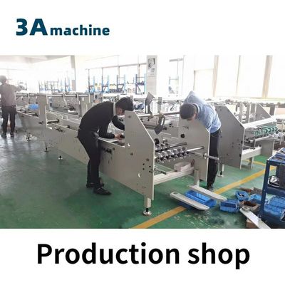 CQT 650JYG Crash Lock Bottom Box Folder-Gluer 650 met pre-folding en Crash-Lock Bot Automatic Folder Gluer Fold Gluer Machine