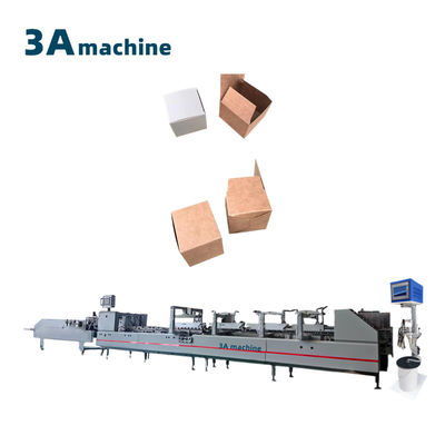 CQT 650JYG Voorgevouwen Crash Lock Bottom Box Glueing Machine voor grote productie