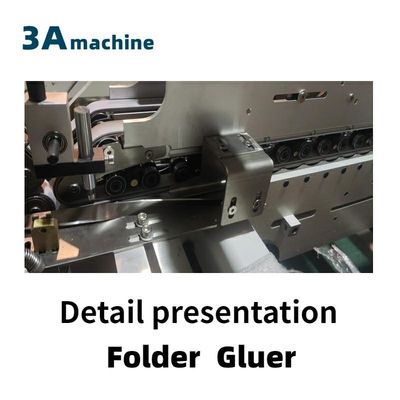 Maximale snelheid 300 meter per minuut 380V3P CQT 650JYG Crash Lock Bottom Box Folder-Gluer