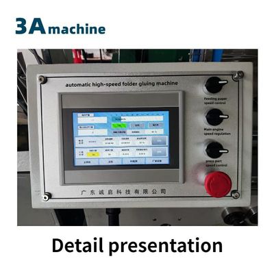 Maximale snelheid 300 meter per minuut 380V3P CQT 650JYG Crash Lock Bottom Box Folder-Gluer
