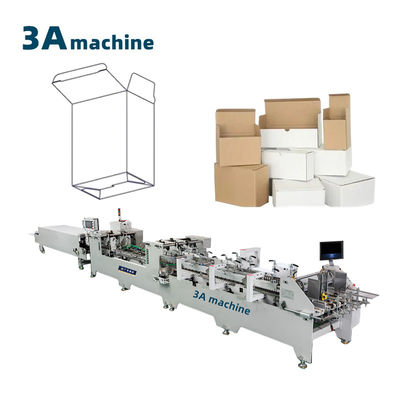 1100 JGKW Kartonnen doos/golfdoos folder Gluer met voorvouw en lijmbinding
