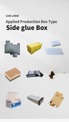 Automatische handmatige kartonnen doos folder Gluer Machine voor gegolfd papier/karton Algemeen