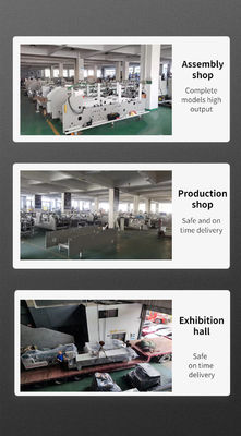 Dual-Lock Bottom Gloved Shipping Box Folder Glueing Machine met maximale grootte 105cm