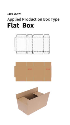Algemene lijmmachine voor gegolfd papier/karton met en onder slotfunctie 2