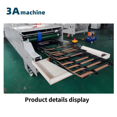 3500 kg Dual- Automatic Paper Feeding Gluing Machine voor 2-3 lagen golfkarton