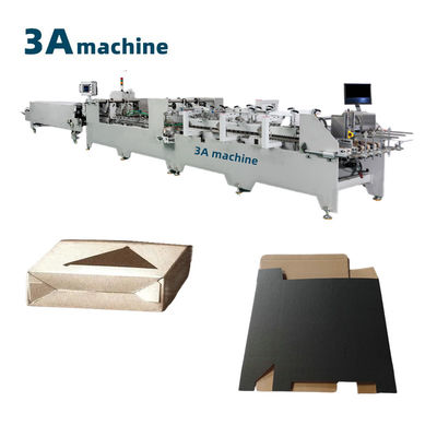 PLC-gecontroleerde 1300JGKW vouwlijmmachine voor golf- en kartonnen dozen