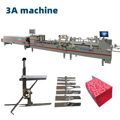 Elektrisch aangedreven SHH800AG-2 automatische vouwlijmmachine voor 4 6 hoekvouw GS110