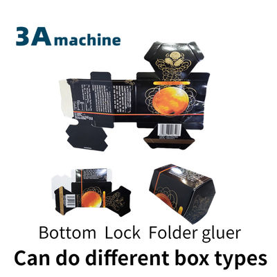 Elektrisch aangedreven SHH800AG-2 automatische vouwlijmmachine voor 4 6 hoekvouw GS110