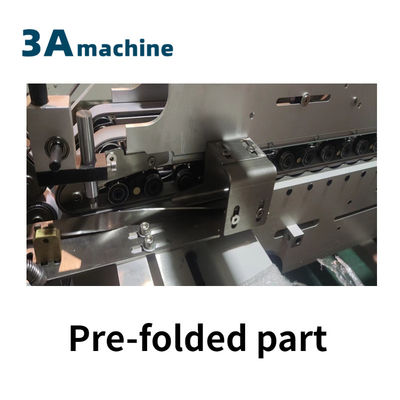 2200 KG CQT900YG-2 voorgevouwen onderste vergrendelingsmap Gluermachine voor HRB zeepverpakking