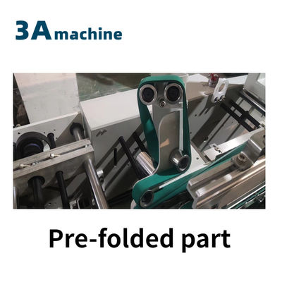 2200 KG CQT900YG-2 voorgevouwen onderste vergrendelingsmap Gluermachine voor HRB zeepverpakking