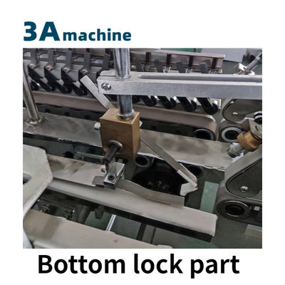2200 KG CQT900YG-2 voorgevouwen onderste vergrendelingsmap Gluermachine voor HRB zeepverpakking
