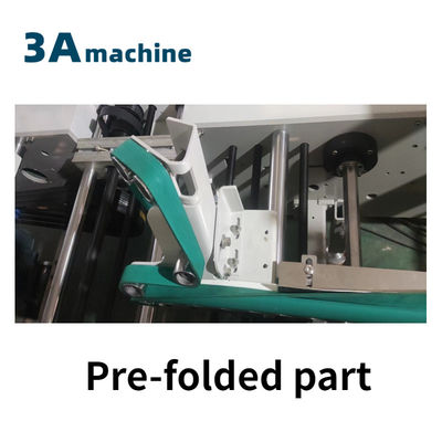2200 KG CQT900YG-2 voorgevouwen onderste vergrendelingsmap Gluermachine voor HRB zeepverpakking