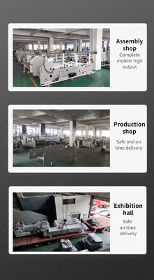 1300 JGKW Kartonnen doos Dual-Lock Bottom Carton Folder Gluing Machine met PLC-besturing