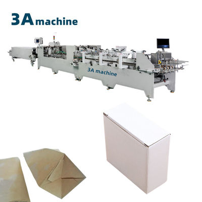 Spanning 380v High Speed Folder Gluer Machine voor karton/golfdozen 1300 JGKW