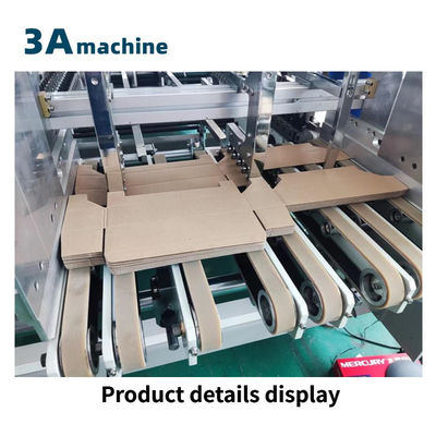 3700 KG Dual-Lock Bottom Automatic Folder Gluer Machine voor karton/golfdoos