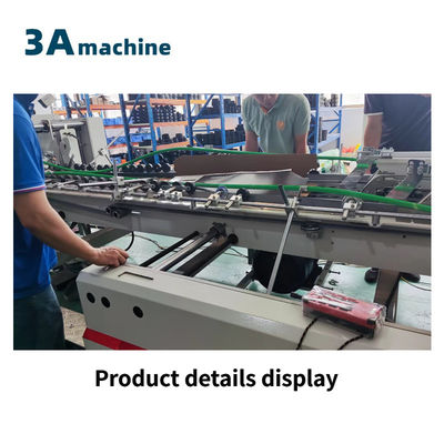 3700 KG Dual-Lock Bottom Automatic Folder Gluer Machine voor karton/golfdoos