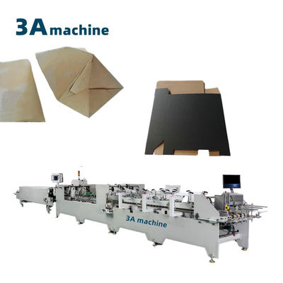 Machine voor het maken van automatische dozen met dubbel slot