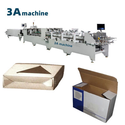 1300 JGKW Karton/golfdoos Dubbel-slot Bottom Folder Gluer Machine voor de markt