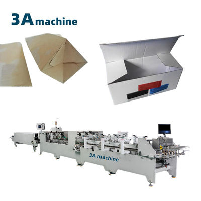 Onderste slot en zijlijm vouwlijmlijmmachine voor 1300 JGKW karton/golfdoos