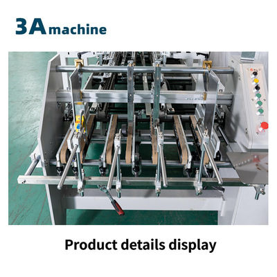 Onderste slot en zijlijm vouwlijmlijmmachine voor 1300 JGKW karton/golfdoos
