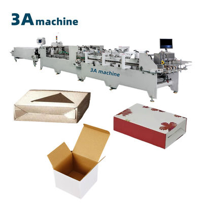 Doos ontvouwde breedste 2 118cm Dual-Lock Bottom Glue Machine voor kartonnen papiermap